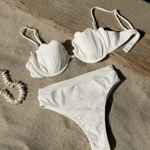 Frenchi Bikini Bottom - Cream
